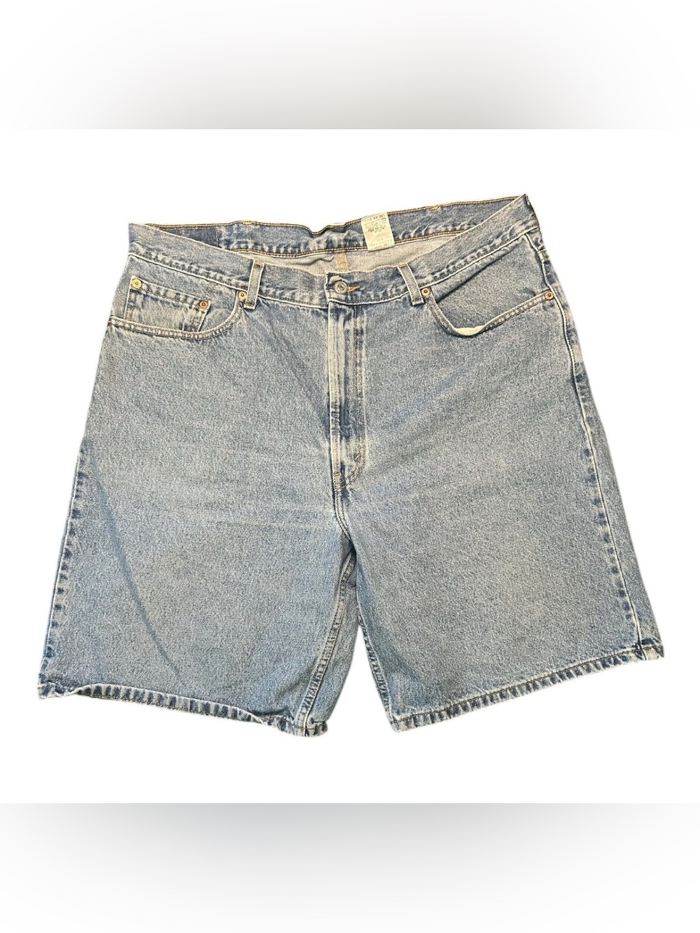 Levi’s 550 Jean Shorts Men’s Size 40 Blue Denim Perfect Condition Mint Retro Y2k
